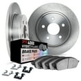 thumbnail image 1 of Dynamic Friction Company Rear Brake Rotors Kit | 4000 HybriDynamic Brake Pads includes Hardware 6812-13041, 1 of 3