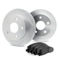 thumbnail image 1 of Dynamic Friction Company Rear Brake Rotors Slotted Silver with 5000 Advanced Brake Pads - 5502-74029, 1 of 3
