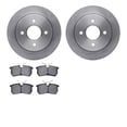 thumbnail image 1 of Dynamic Friction Company Rear Brake Rotors with 5000 Advanced Brake Pads 6502-54393, 1 of 3