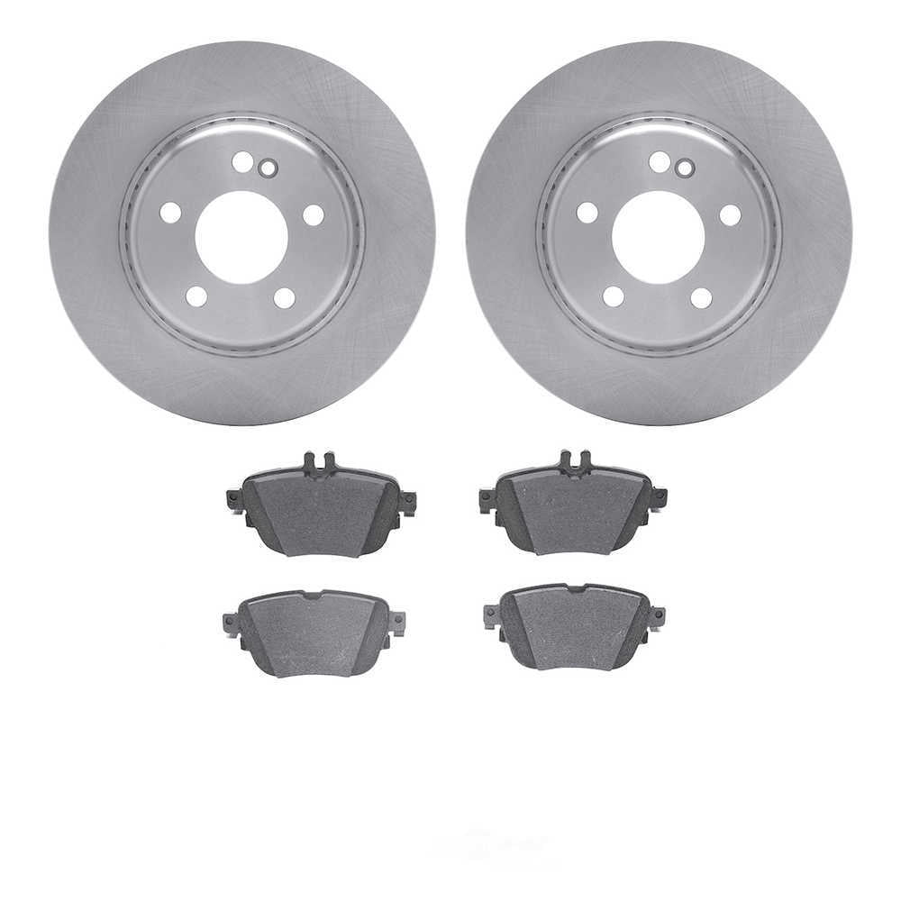 Dynamic Friction Company 6502-63444 DFC Brake Rotor with 5000 Advanced Brake Pads