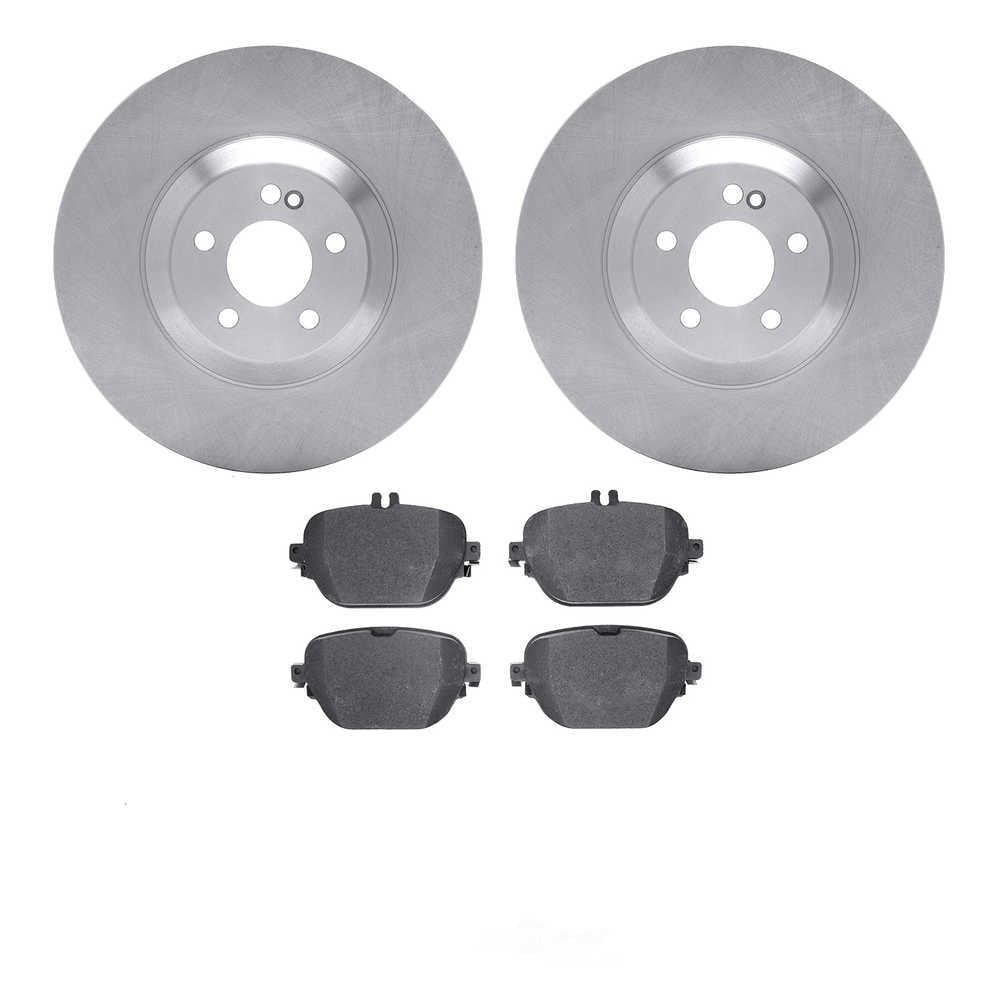 Dynamic Friction Company 6502-63562 DFC Brake Rotor with 5000 Advanced Brake Pads