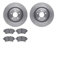 thumbnail image 1 of Dynamic Friction Company Rear Brake Rotors with 5000 Advanced Brake Pads 6502-73393, 1 of 3