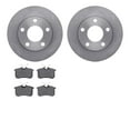 thumbnail image 1 of Dynamic Friction Company Rear Brake Rotors with 5000 Advanced Brake Pads 6502-74183, 1 of 3