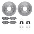 thumbnail image 1 of Dynamic Friction Company Rear Brake Rotors with 5000 Advanced Brake Pads includes Hardware 6512-03322, 1 of 3
