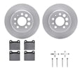 thumbnail image 1 of Dynamic Friction Company Rear Brake Rotors with 5000 Advanced Brake Pads includes Hardware 6512-27127, 1 of 3