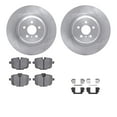 thumbnail image 1 of Dynamic Friction Company Rear Brake Rotors with 5000 Advanced Brake Pads includes Hardware 6512-31731, 1 of 3