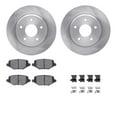 thumbnail image 1 of Dynamic Friction Company Rear Brake Rotors with 5000 Advanced Brake Pads includes Hardware 6512-40478, 1 of 3