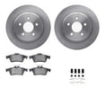 thumbnail image 1 of Dynamic Friction Company Rear Brake Rotors with 5000 Advanced Brake Pads includes Hardware 6512-47211, 1 of 3