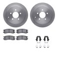 thumbnail image 1 of Dynamic Friction Company Rear Brake Rotors with 5000 Advanced Brake Pads includes Hardware 6512-47301, 1 of 3