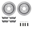 thumbnail image 1 of Dynamic Friction Company Rear Brake Rotors with 5000 Advanced Brake Pads includes Hardware 6512-56115, 1 of 3