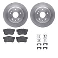 thumbnail image 1 of Dynamic Friction Company Rear Brake Rotors with 5000 Advanced Brake Pads includes Hardware 6512-58098, 1 of 3