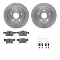 thumbnail image 1 of Dynamic Friction Company Rear Brake Rotors with 5000 Advanced Brake Pads includes Hardware 6512-59527, 1 of 3