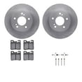 thumbnail image 1 of Dynamic Friction Company Rear Brake Rotors with 5000 Advanced Brake Pads includes Hardware 6512-63217, 1 of 3