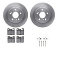 thumbnail image 1 of Dynamic Friction Company Rear Brake Rotors with 5000 Advanced Brake Pads includes Hardware 6512-63242, 1 of 3