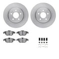 thumbnail image 1 of Dynamic Friction Company Rear Brake Rotors with 5000 Advanced Brake Pads includes Hardware 6512-63444, 1 of 3
