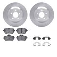 thumbnail image 1 of Dynamic Friction Company Rear Brake Rotors with 5000 Advanced Brake Pads includes Hardware 6512-63596, 1 of 3