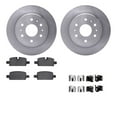 thumbnail image 1 of Dynamic Friction Company Rear Brake Rotors with 5000 Advanced Brake Pads includes Hardware 6512-63599, 1 of 3