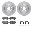 thumbnail image 1 of Dynamic Friction Company Rear Brake Rotors with 5000 Advanced Brake Pads includes Hardware 6512-65120, 1 of 3