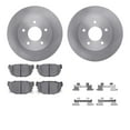 thumbnail image 1 of Dynamic Friction Company Rear Brake Rotors with 5000 Advanced Brake Pads includes Hardware 6512-67224, 1 of 3