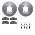 thumbnail image 1 of Dynamic Friction Company Rear Brake Rotors with 5000 Advanced Brake Pads includes Hardware 6512-72113, 1 of 3