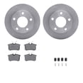 thumbnail image 1 of Dynamic Friction Company Rear Brake Rotors with 5000 Advanced Brake Pads includes Hardware 6512-73182, 1 of 3