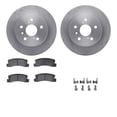 thumbnail image 1 of Dynamic Friction Company Rear Brake Rotors with 5000 Advanced Brake Pads includes Hardware 6512-76321, 1 of 3
