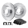 thumbnail image 1 of Dynamic Friction Company Rear Brake Rotors with 5000 Advanced Brake Pads includes Hardware - 6512-91005, 1 of 3