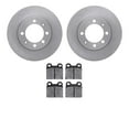 thumbnail image 1 of Dynamic Friction Company Rear Brake Rotors with 5000 Euro Ceramic Brake Pads 6602-65006, 1 of 3