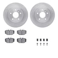 thumbnail image 1 of Dynamic Friction Company Rear Brake Rotors with 5000 Euro Ceramic Brake Pads includes Hardware 6612-11007, 1 of 3