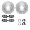 thumbnail image 1 of Dynamic Friction Company Rear Brake Rotors with 5000 Euro Ceramic Brake Pads includes Hardware 6612-32049, 1 of 3
