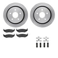 thumbnail image 1 of Dynamic Friction Company Rear Brake Rotors with Heavy Duty Brake Pads includes Hardware 6212-40429, 1 of 3