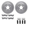 thumbnail image 1 of Dynamic Friction Company Rear Brake Rotors with Heavy Duty Brake Pads includes Hardware 6212-42168, 1 of 3