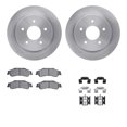 thumbnail image 1 of Dynamic Friction Company Rear Brake Rotors with Heavy Duty Brake Pads includes Hardware 6212-48001, 1 of 3