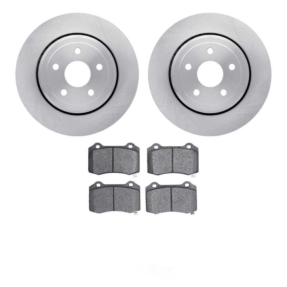 Dynamic Friction Company 6402-42028 DFC Rotors with Ultimate Duty Performance Brake Pads