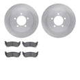 thumbnail image 1 of Dynamic Friction Company Rear Brake Rotors with Ultimate Duty Performance Brake Pads 6402-54189, 1 of 3