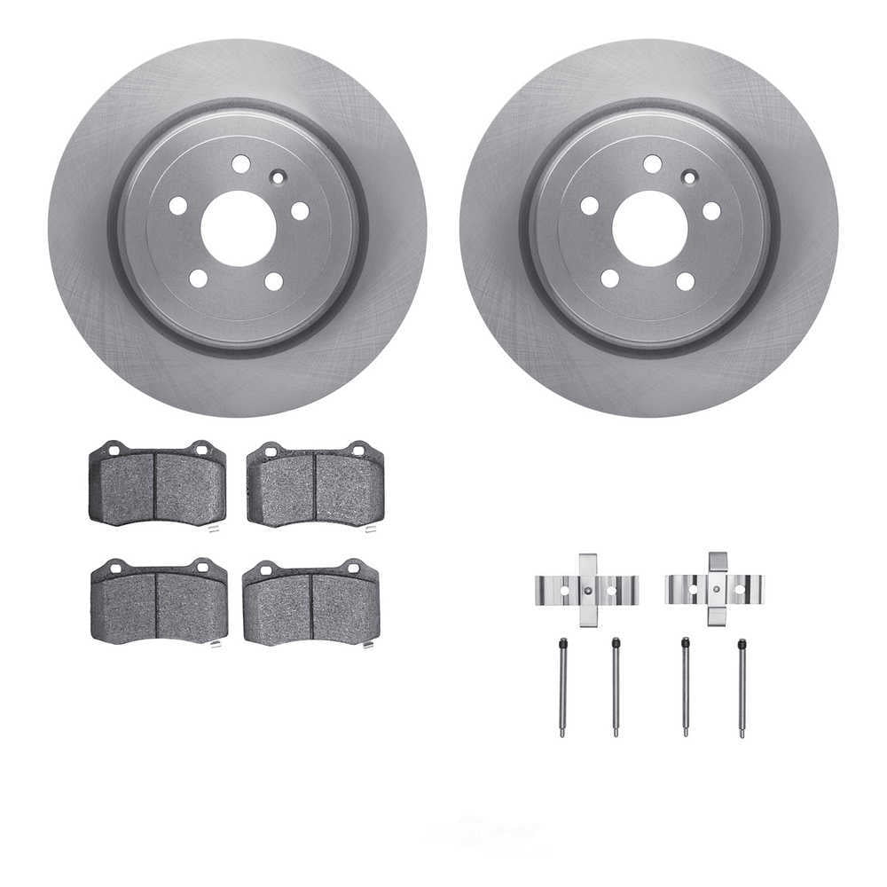 Dynamic Friction Company 6412-26001 DFC Rotors with Ultimate Duty Performance Brake Pads includes