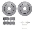 thumbnail image 1 of Dynamic Friction Company Rear Brake Rotors with Ultimate Duty Performance Brake Pads includes Hardware - 6412-42029, 1 of 3