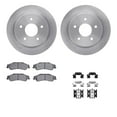 thumbnail image 1 of Dynamic Friction Company Rear Brake Rotors with Ultimate Duty Performance Brake Pads includes Hardware 6412-48055, 1 of 3