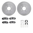 thumbnail image 1 of Dynamic Friction Company Rear Brake Rotors with Ultimate Duty Performance Brake Pads includes Hardware 6412-67028, 1 of 3