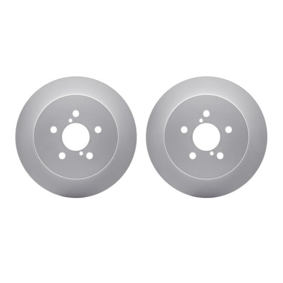 Dynamic Friction Company Rear Geospec Brake Rotors 4002-13009