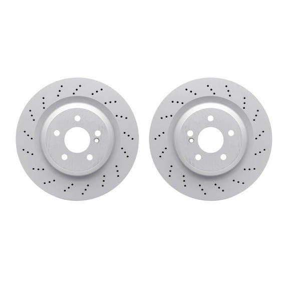 Dynamic Friction Company Rear Geospec Brake Rotors 4002-63028