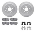thumbnail image 1 of Dynamic Friction Company Rear Geospec Brake Rotors with 5000 Advanced Brake Pads includes Hardware 4512-03169, 1 of 3