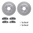 thumbnail image 1 of Dynamic Friction Company Rear Geospec Brake Rotors with 5000 Advanced Brake Pads includes Hardware 4512-03195, 1 of 3