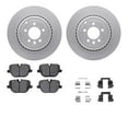 thumbnail image 1 of Dynamic Friction Company Rear Geospec Brake Rotors with 5000 Advanced Brake Pads includes Hardware 4512-11056, 1 of 3