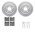thumbnail image 1 of Dynamic Friction Company Rear Geospec Brake Rotors with 5000 Advanced Brake Pads includes Hardware 4512-27067, 1 of 3