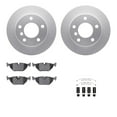 thumbnail image 1 of Dynamic Friction Company Rear Geospec Brake Rotors with 5000 Advanced Brake Pads includes Hardware 4512-31168, 1 of 3