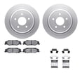 thumbnail image 1 of Dynamic Friction Company Rear Geospec Brake Rotors with 5000 Advanced Brake Pads includes Hardware 4512-46061, 1 of 3