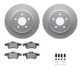 thumbnail image 1 of Dynamic Friction Company Rear Geospec Brake Rotors with 5000 Advanced Brake Pads includes Hardware 4512-47085, 1 of 3