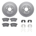 thumbnail image 1 of Dynamic Friction Company Rear Geospec Brake Rotors with 5000 Advanced Brake Pads includes Hardware 4512-59131, 1 of 3