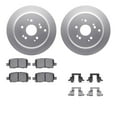 thumbnail image 1 of Dynamic Friction Company Rear Geospec Brake Rotors with 5000 Advanced Brake Pads includes Hardware 4512-59165, 1 of 3